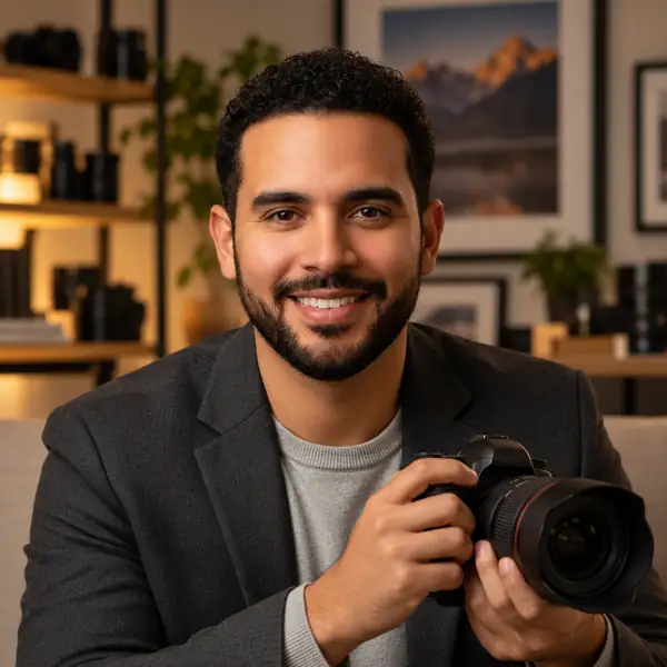 Porträt eines Fotografen